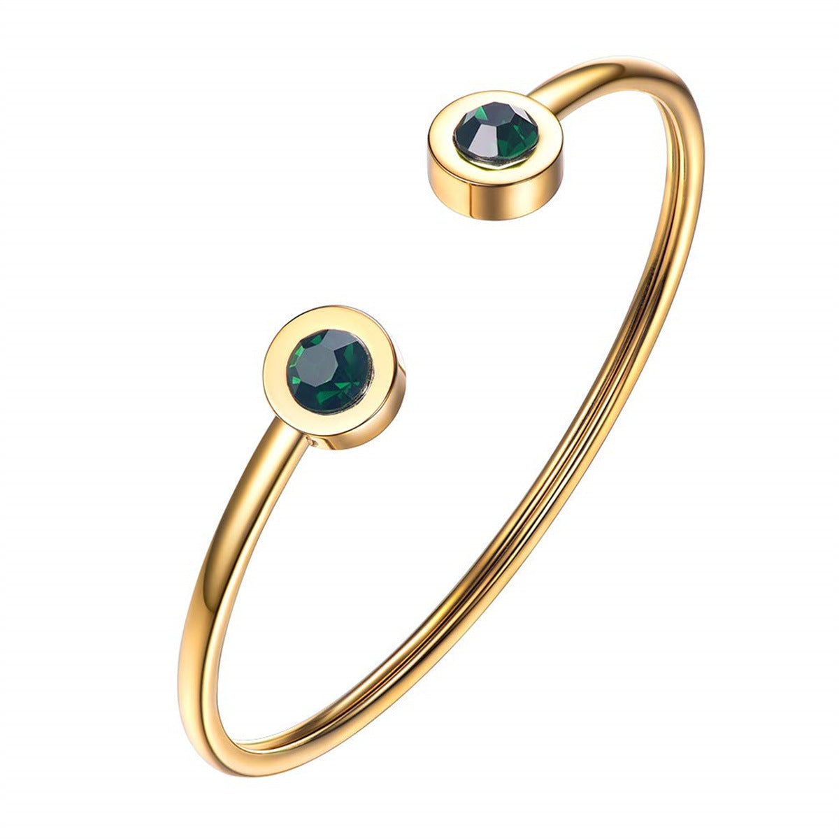 Verdant Cuff Pulseira | Ouro