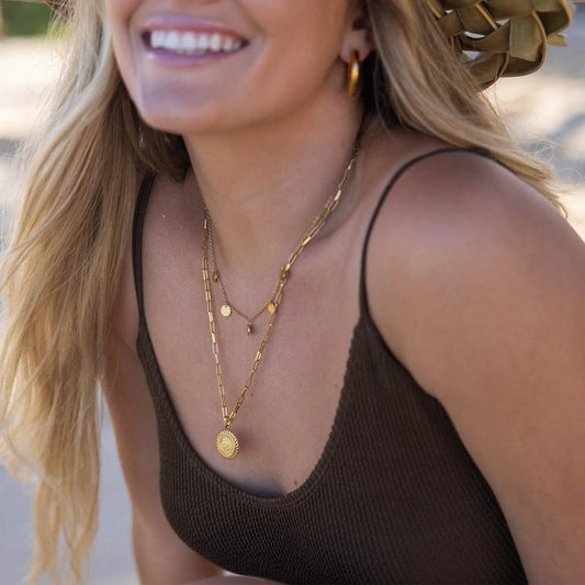 Funky Buddha Colar | Ouro