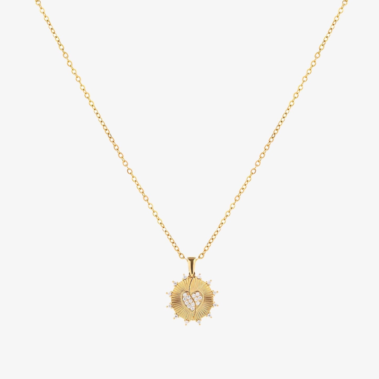 Sunray Love Colar | Ouro