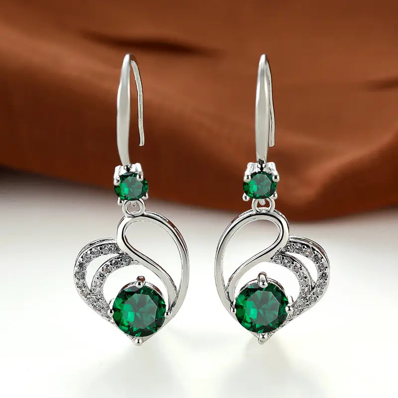 Seraphina Duval Brincos | Branco Ouro