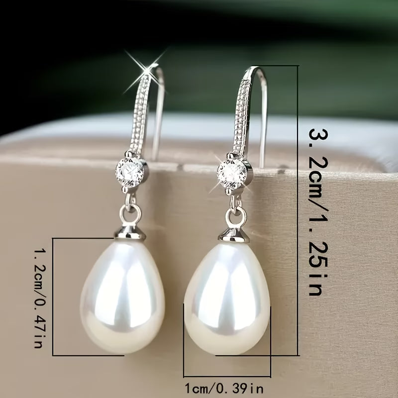 Classic Luxe Brincos de Pérolas