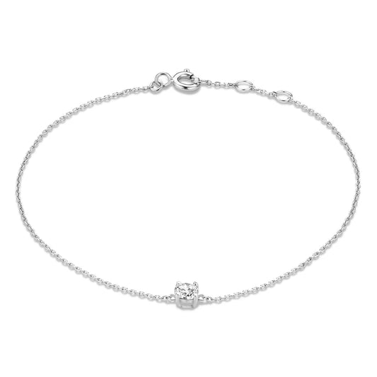 Cléa Moissanite Pedra Pulseira | Ouro