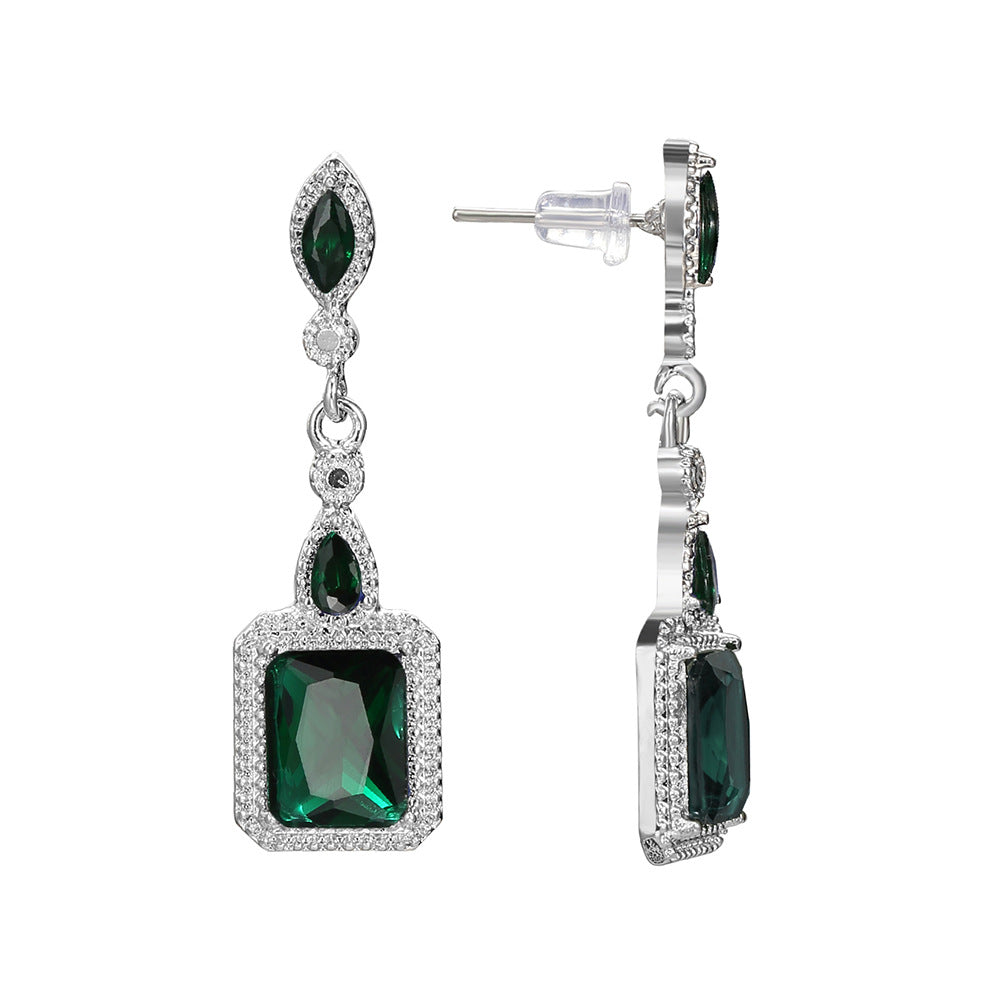 Clarion Verdancia Brincos | Branco Ouro