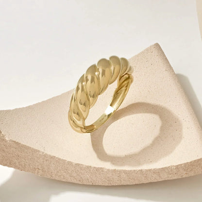 Croissant Anel | Ouro