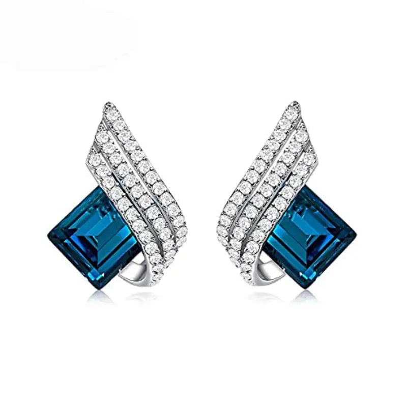Brienne Solazure Conjunto de Joias | Branco Ouro