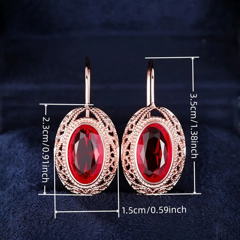 Talessia Rougefort Brincos | Rose Ouro