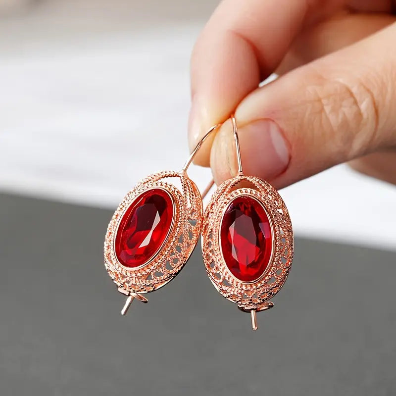 Talessia Rougefort Brincos | Rose Ouro