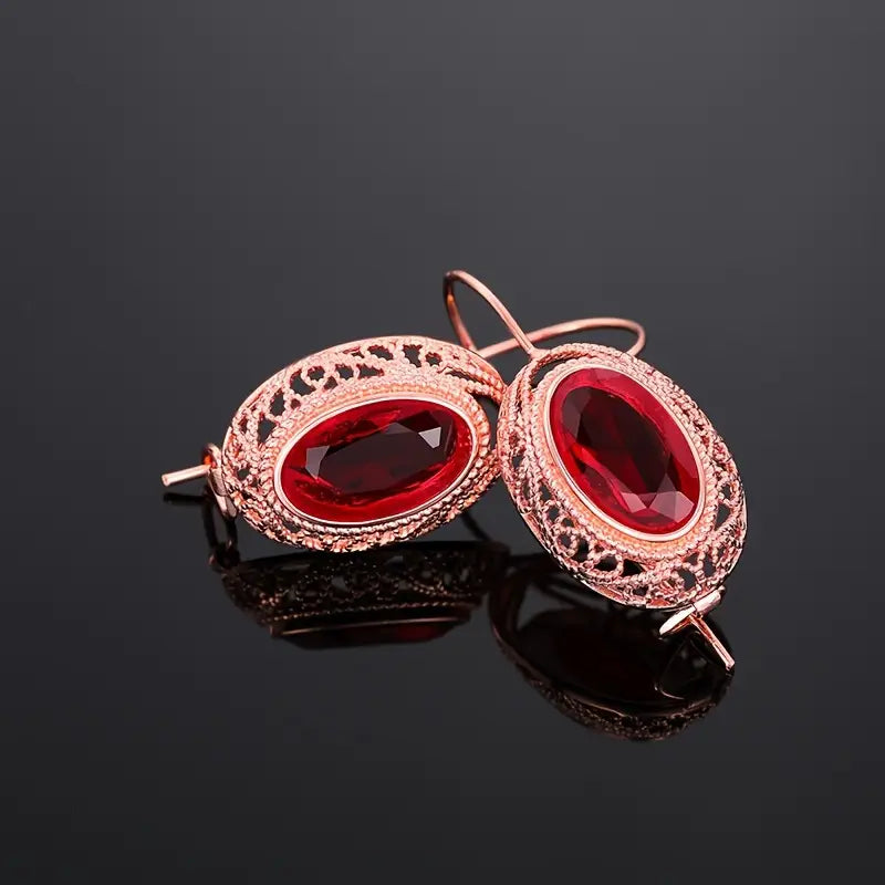 Talessia Rougefort Brincos | Rose Ouro