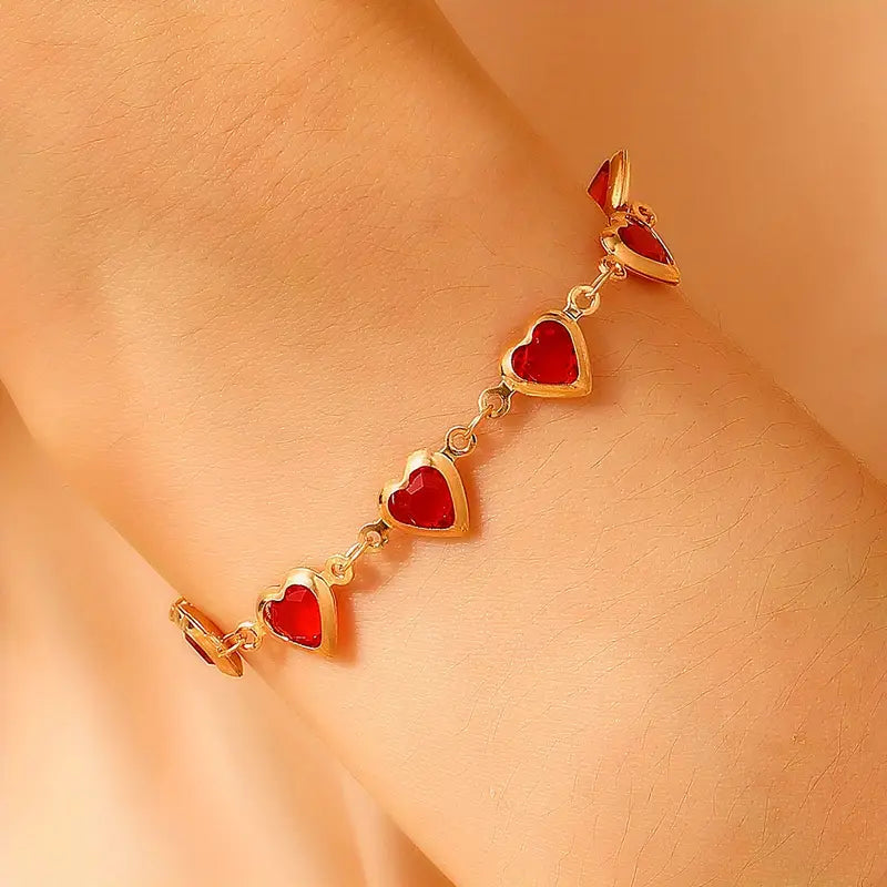 Ophelyra Garnetelle Pulseira | Ouro