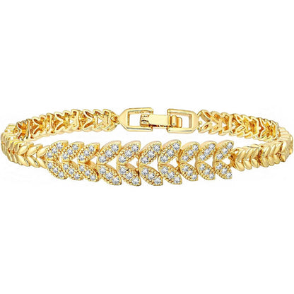 Everleaf Pulseira Tennis | Ouro