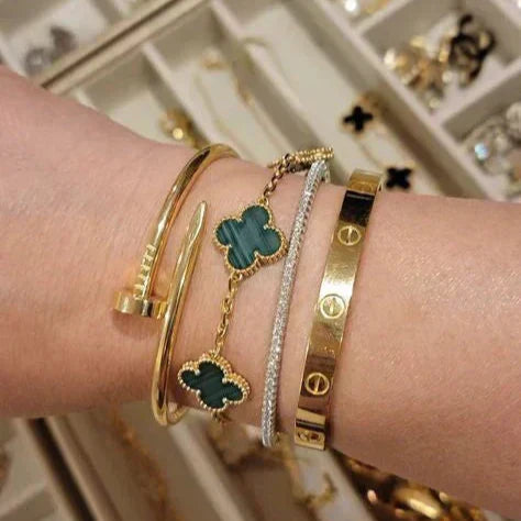 Clover Pulseira Green