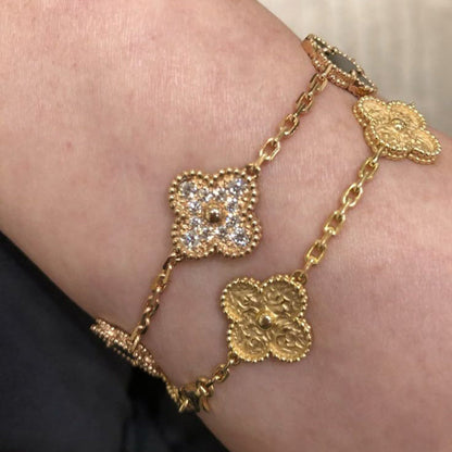 Clover Pulseira Diamante