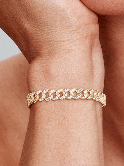 Cuban Pulseira | Ouro