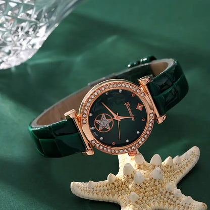 Verdantra Timecourt Conjunto de Joias | Ouro