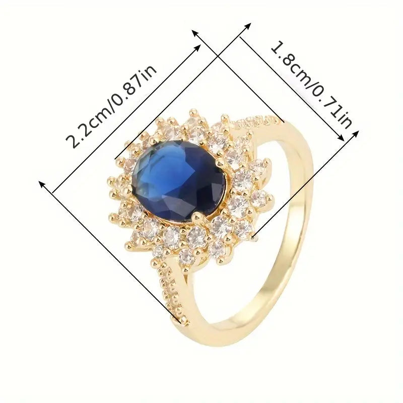 Vionne Saphirae Anel | Ouro