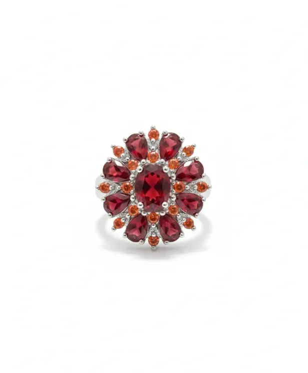 Scarlet Petal Anel | Ouro