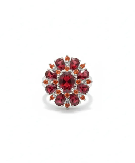 Scarlet Petal Anel | Ouro