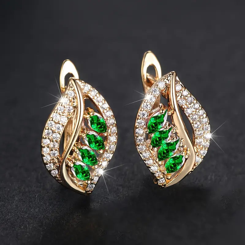 Verdant Island Brincos | Ouro