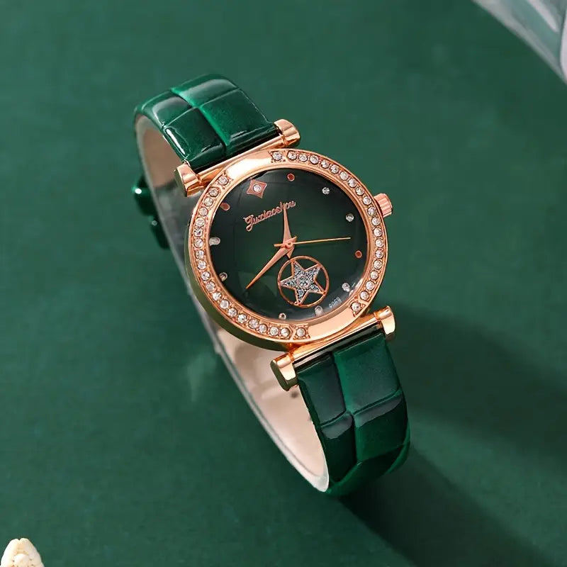 Verdantra Timecourt Conjunto de Joias | Ouro