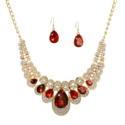 Maevina Crimselle Conjunto de Joias | Ouro