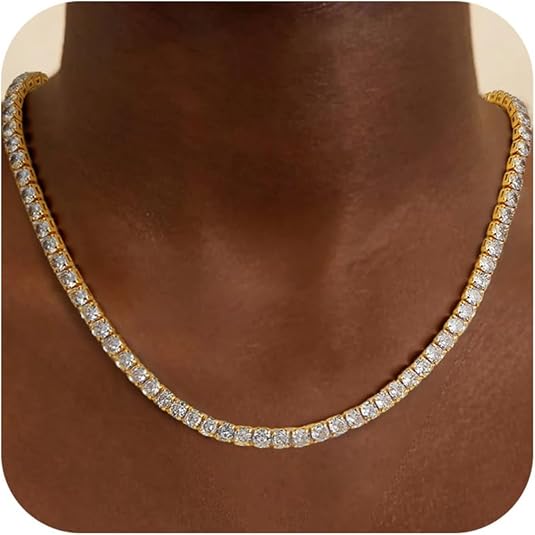 Tennis Colar | Ouro