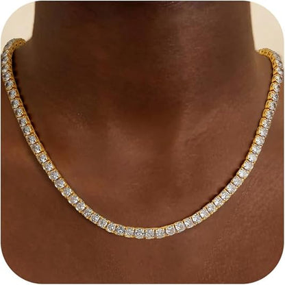 Tennis Colar | Ouro