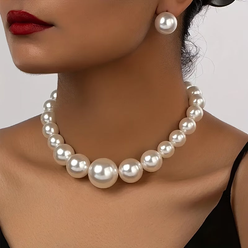 Classic Luxe Conjunto de Joias com Pérolas