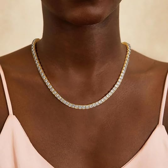 Tennis Colar | Ouro