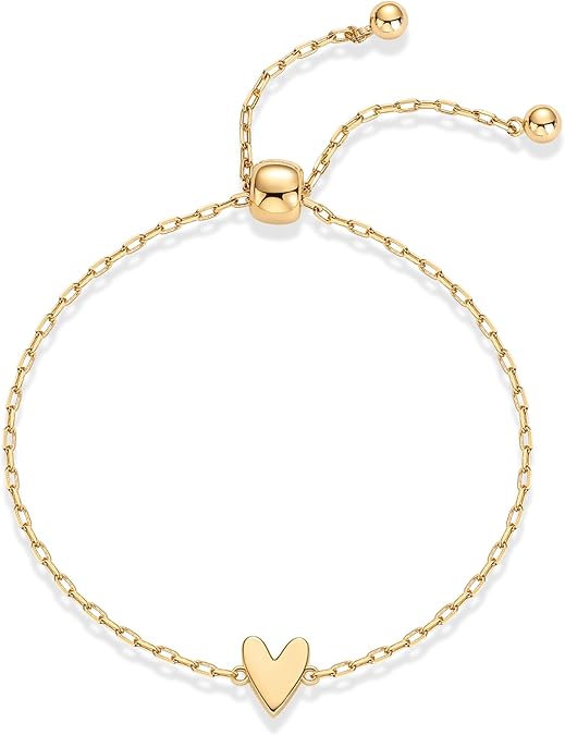 Radiant Coração Pulseiras | Ouro