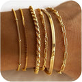 Isabella Vernetta conjunto de pulseiras | Ouro