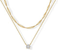 Halo Layered Colar | Ouro