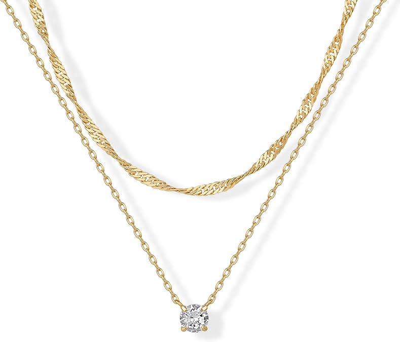 Halo Layered Colar | Ouro