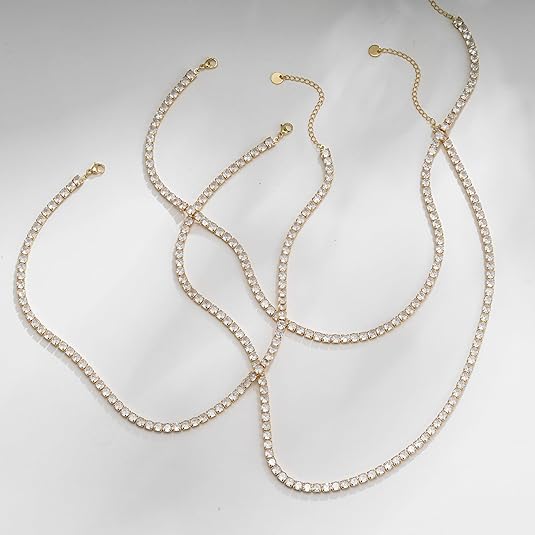 Tennis Colar | Ouro