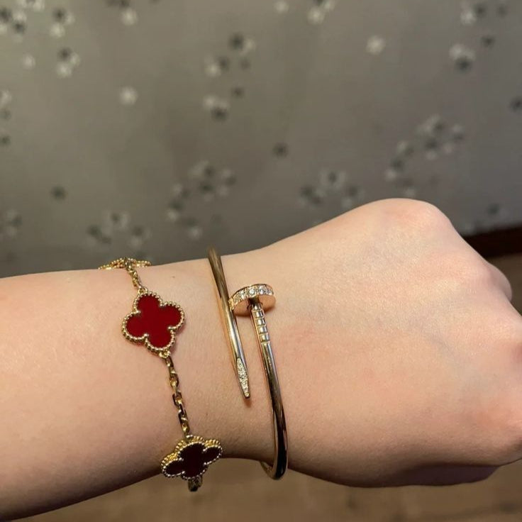 Clover Pulseira Red