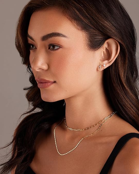 Paved Cross Studs | Ouro