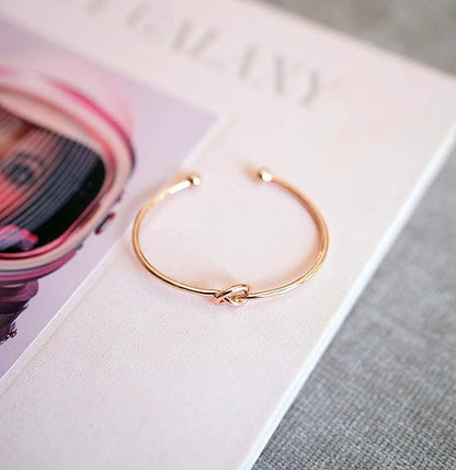 Love Knot Infinity Pulseira | Ouro