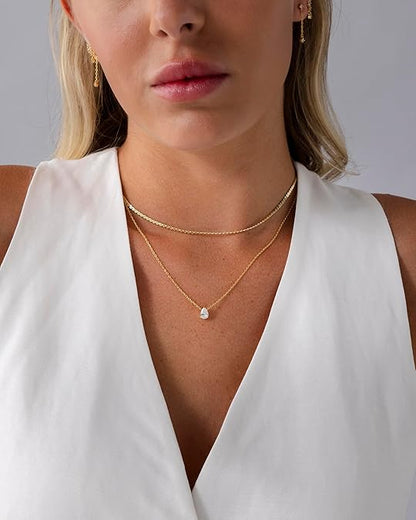 Halo Layered Colar | Ouro