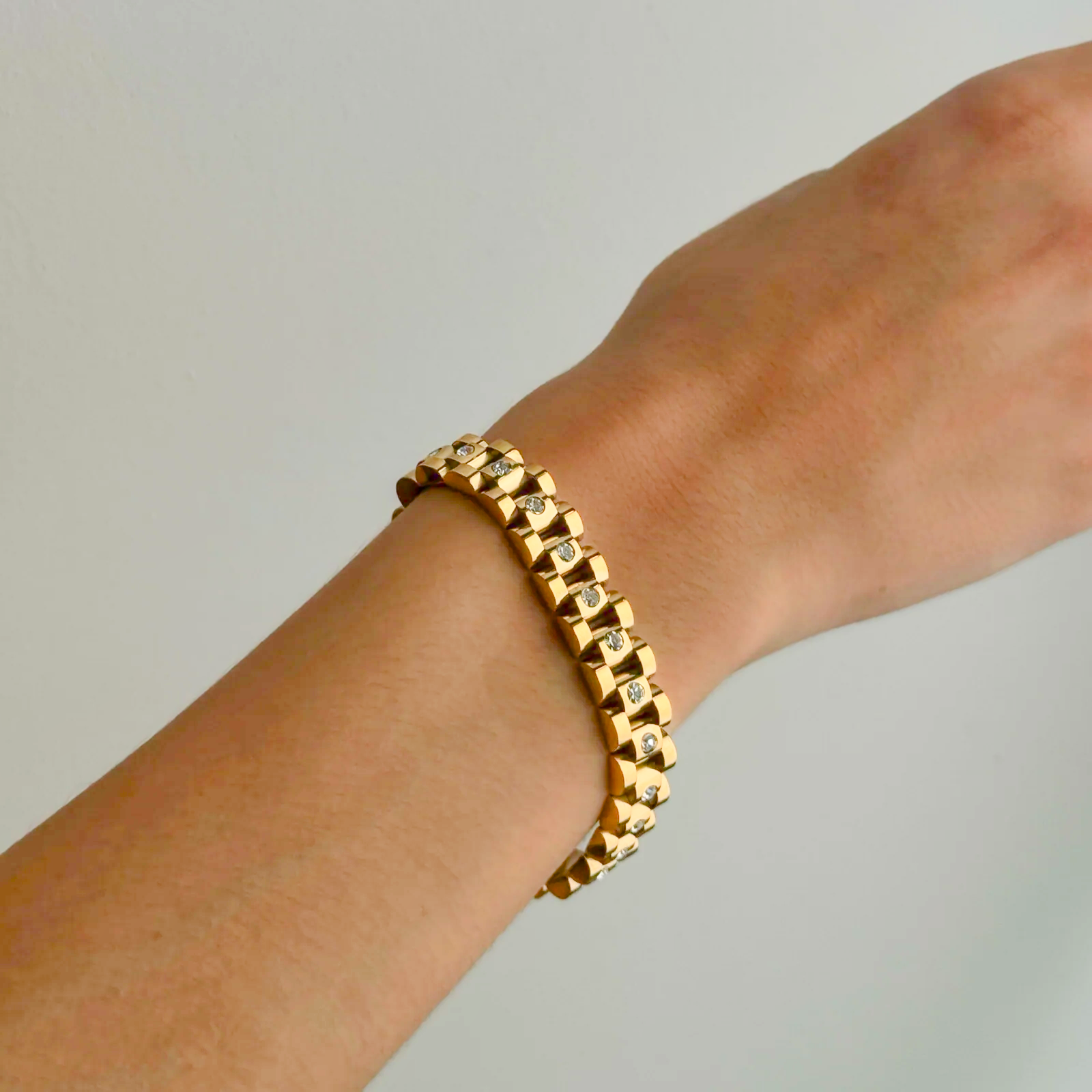 Ouro Watchband Pulseira