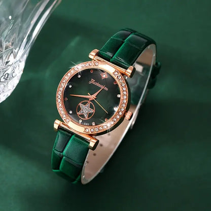 Verdantra Timecourt Conjunto de Joias | Ouro