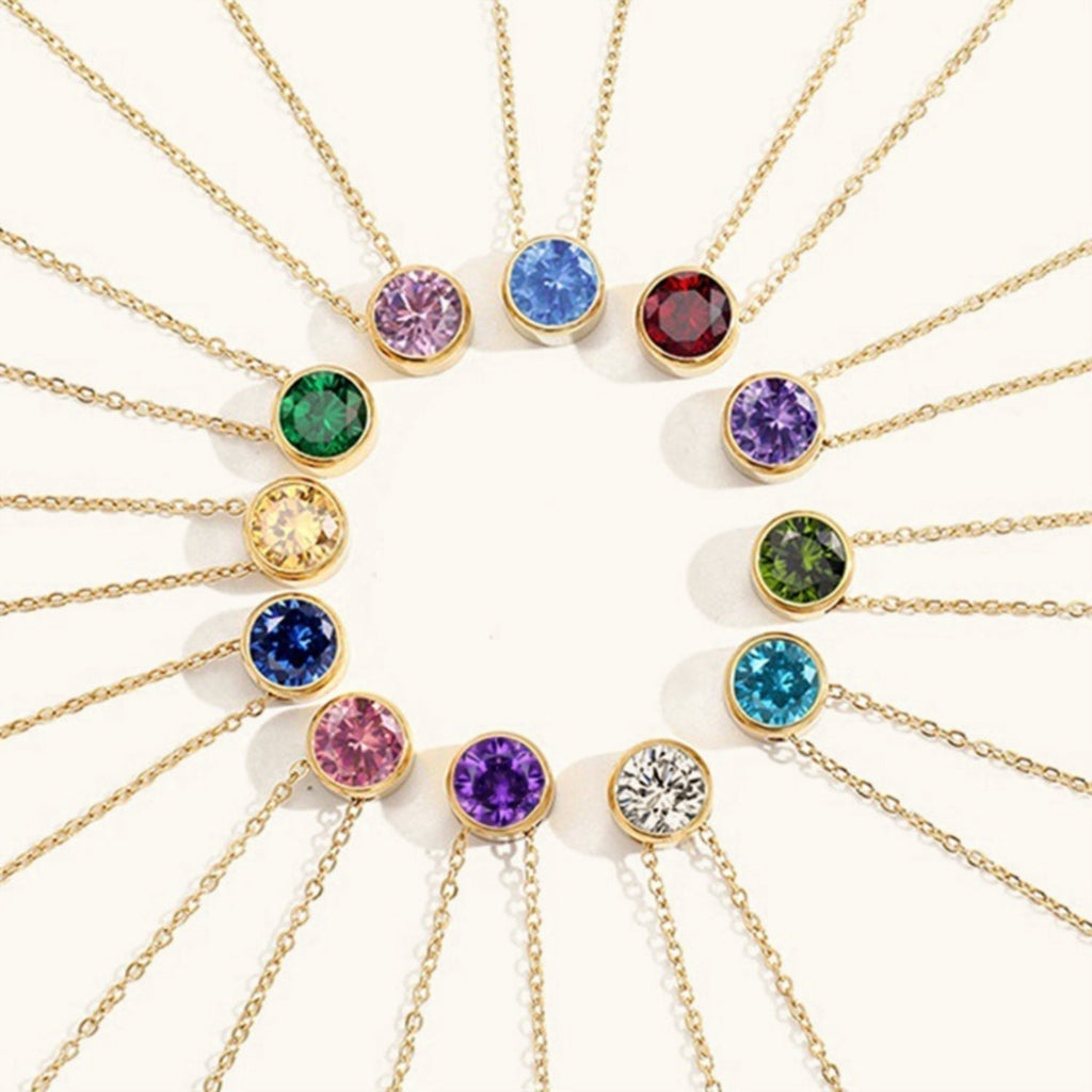 Amelia Birthstone Colar