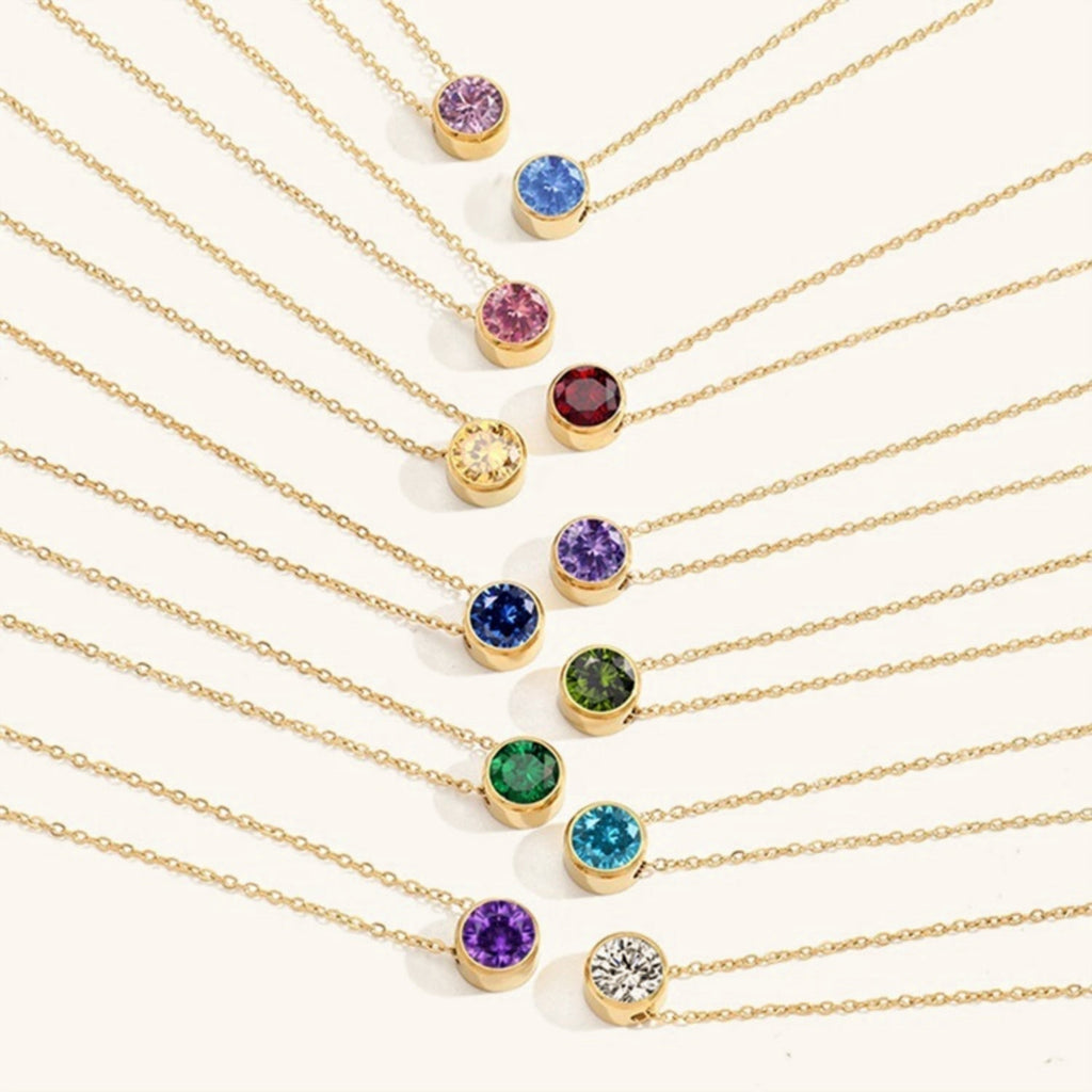 Amelia Birthstone Colar