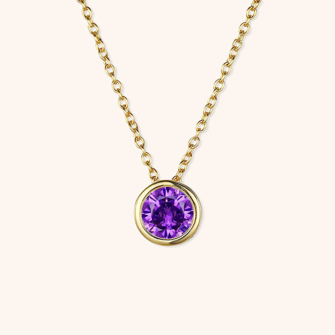 Amelia Birthstone Colar