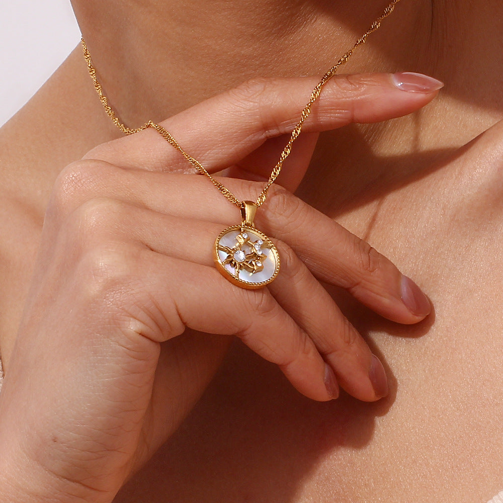 Cybil Ouro Colar