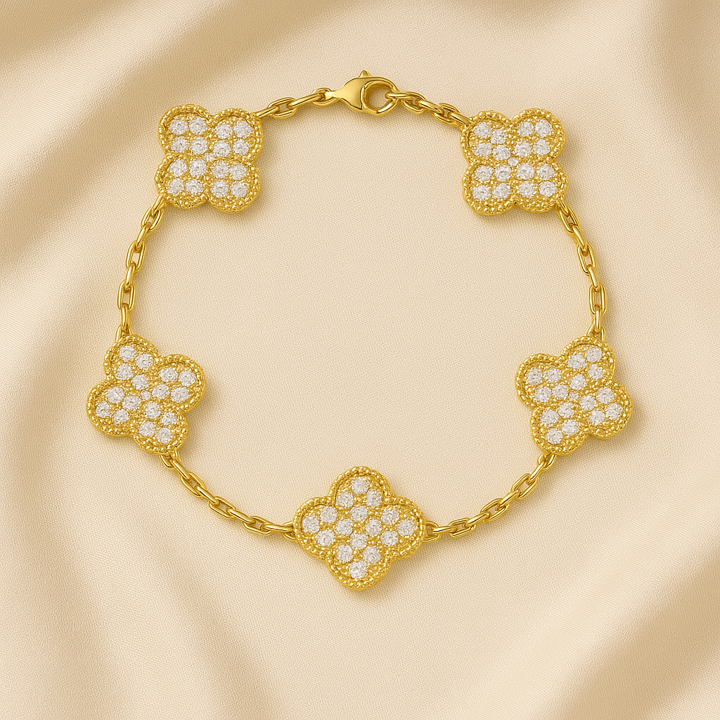 Clover Pulseira Diamante