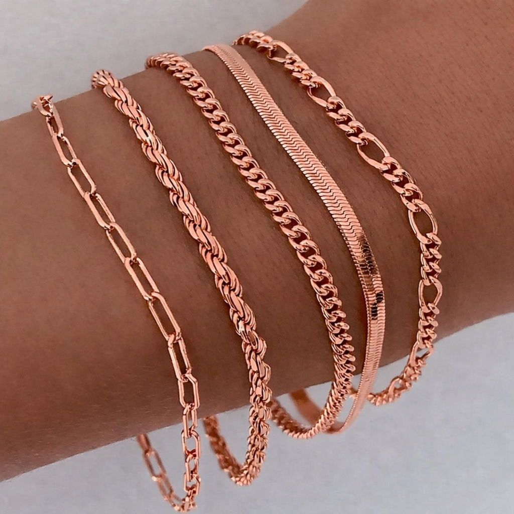 Ellis Renner Conjunto de Pulseiras | Ouro