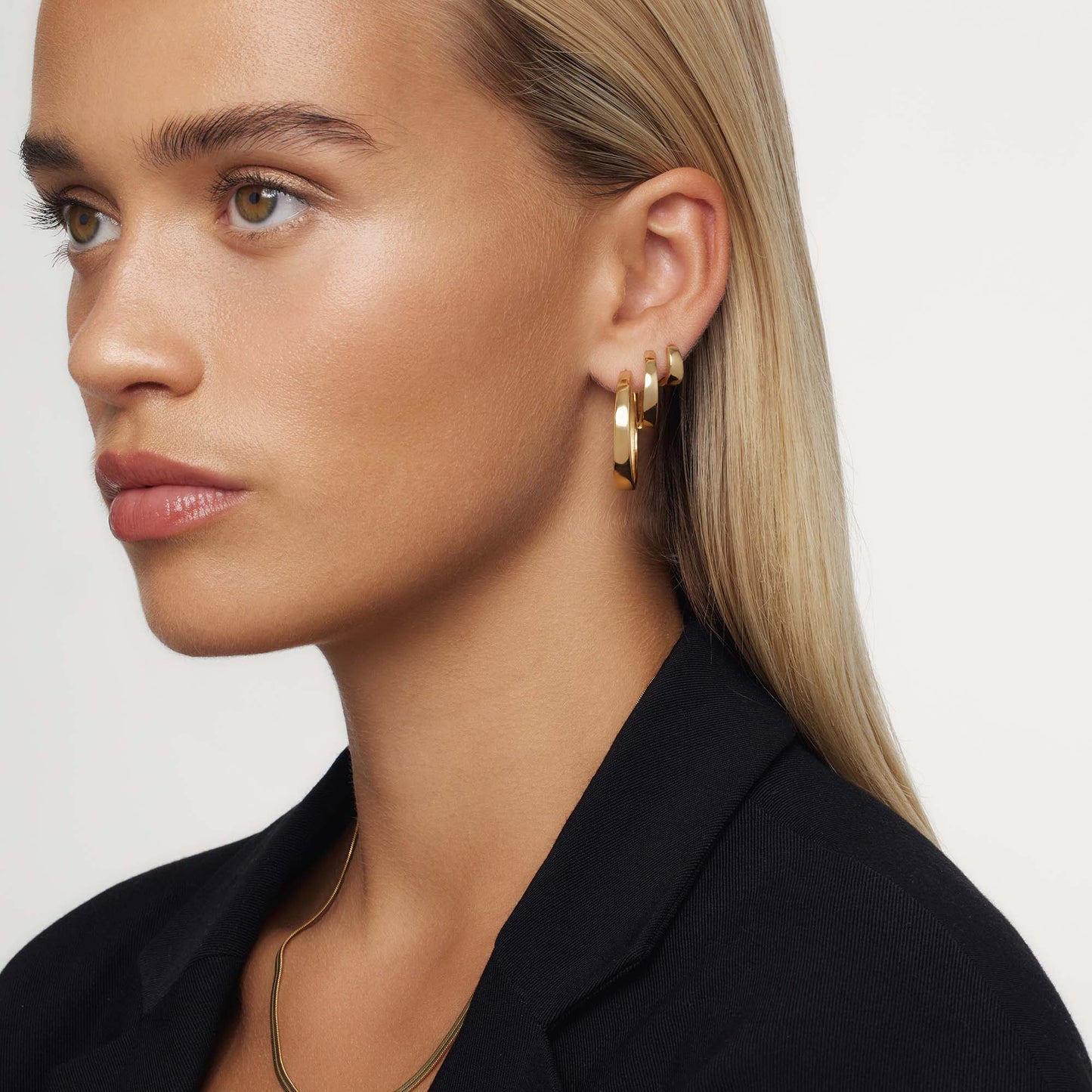 Gia Statement Argolas | Ouro