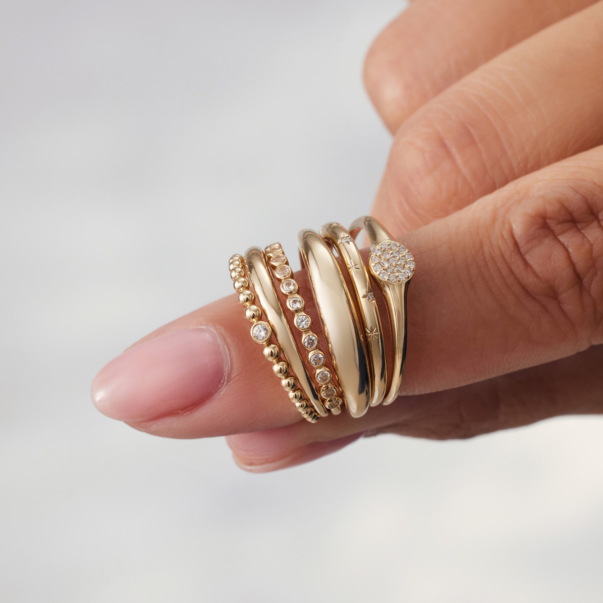 Slim Dome Anel | Ouro