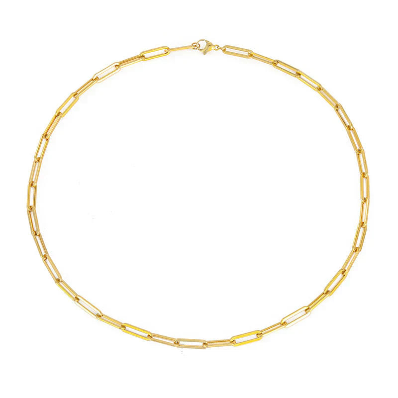 Archen Elegant Chain Colar | Ouro