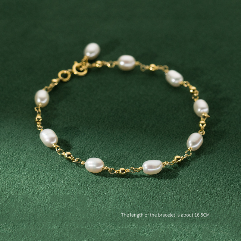 Baroque Pérola Strand Pulseira