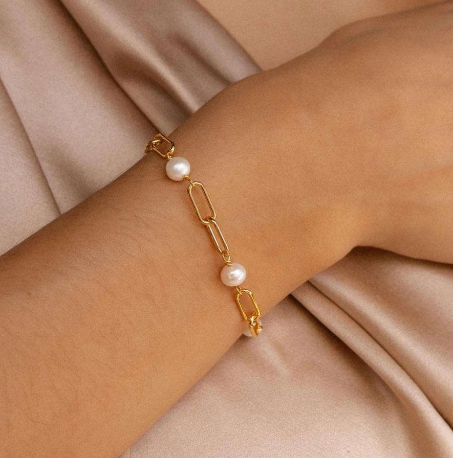 Sophisticated Pérola Chain Pulseira